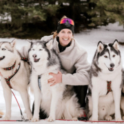 Husky Touren Abtenau Viktoria Rohrmüller Husky Touren Abtenau Tennengau Husky Schlittenfahrten Postalm Schneeschuhwanderungen Husky Schlittenrennen