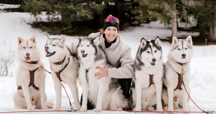 Husky Touren Abtenau Viktoria Rohrmüller Husky Touren Abtenau Tennengau Husky Schlittenfahrten Postalm Schneeschuhwanderungen Husky Schlittenrennen